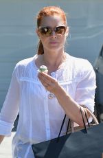 AMY ADAMS Arrives at a Party in Brentwood