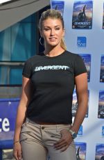 AMY WILLERTON at Divergent DVD Launch Photocall in London