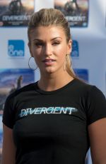 AMY WILLERTON at Divergent DVD Launch Photocall in London