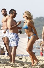 AMY WILLERTON in Bikini at a Beach in Saint-tropez