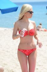 ANA BRAGA in Bikini at a Beach in Miami