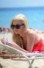 ANA BRAGA in Bikini at a Beach in Miami