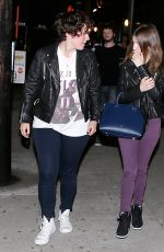 ANNA KENDRICK Night Out in Los Angeles