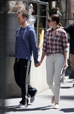 ANNE HATHAWAY and Adam Shulman Out and About in New York