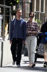 ANNE HATHAWAY and Adam Shulman Out and About in New York