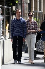 ANNE HATHAWAY and Adam Shulman Out and About in New York