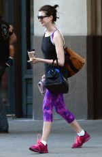 ANNE HATHAWAY in Tights Out in Brooklyn