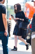 ANNE HATHAWAY on The Intern Set in New York
