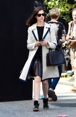 ANNE HATHAWAY on The Intern Set in New York