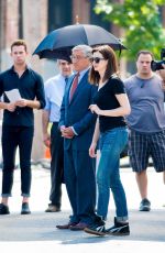 ANNE HATHAWAY on The Intern Set in New York