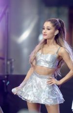 ARIANA GRANDE Performs at Today Show in New York