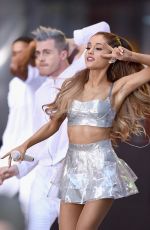 ARIANA GRANDE Performs at Today Show in New York