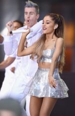 ARIANA GRANDE Performs at Today Show in New York