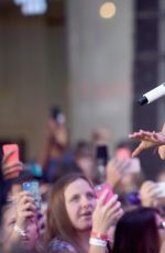 ARIANA GRANDE Performs at Today Show in New York