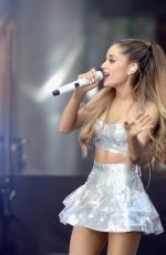 ARIANA GRANDE Performs at Today Show in New York