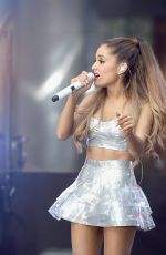 ARIANA GRANDE Performs at Today Show in New York