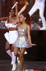 ARIANA GRANDE Performs at Today Show in New York