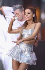 ARIANA GRANDE Performs at Today Show in New York