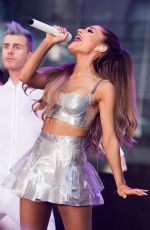 ARIANA GRANDE Performs at Today Show in New York