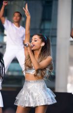 ARIANA GRANDE Performs at Today Show in New York