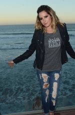 ASHLEY TISDALE at Velvet and St Jude Join the Fight Charity Tee Launch