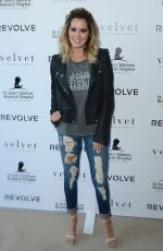 ASHLEY TISDALE at Velvet and St Jude Join the Fight Charity Tee Launch