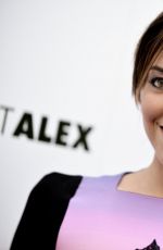 AUBREY PLAZA at About Alex Premiere in Hollywood