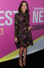 AUBREY PLAZA at Sundance Next Fest Life After Beth Screening in Los Angeles