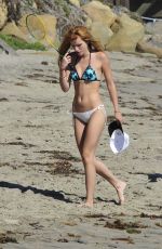 BELLA THORNE in Bikini at a Beach in Malibu