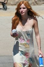 BELLA THORNE Out and About in Malibu
