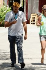 BRITNEY SPEARS and David Lucado Out for Lunch in Calabasas