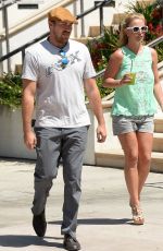 BRITNEY SPEARS and David Lucado Out for Lunch in Calabasas