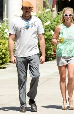 BRITNEY SPEARS and David Lucado Out for Lunch in Calabasas