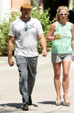 BRITNEY SPEARS and David Lucado Out for Lunch in Calabasas