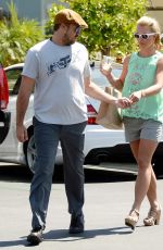 BRITNEY SPEARS and David Lucado Out for Lunch in Calabasas