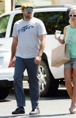 BRITNEY SPEARS and David Lucado Out for Lunch in Calabasas