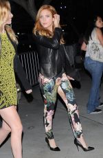 BRITTANY SNOW Arrives at the Staples Center in Los Angeles