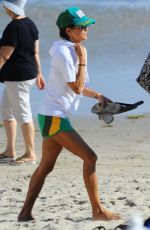 BROOKE BURKE at a Beach in Malibu