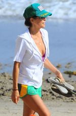 BROOKE BURKE at a Beach in Malibu