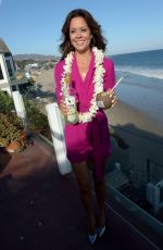 BROOKE BURKE at Vitafrute Cocktails by Veev Coconut Colada Launch in Malibu