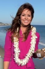 BROOKE BURKE at Vitafrute Cocktails by Veev Coconut Colada Launch in Malibu