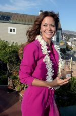 BROOKE BURKE at Vitafrute Cocktails by Veev Coconut Colada Launch in Malibu