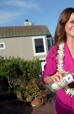 BROOKE BURKE at Vitafrute Cocktails by Veev Coconut Colada Launch in Malibu