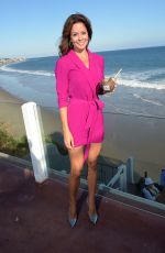 BROOKE BURKE at Vitafrute Cocktails by Veev Coconut Colada Launch in Malibu
