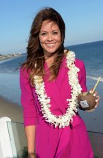 BROOKE BURKE at Vitafrute Cocktails by Veev Coconut Colada Launch in Malibu