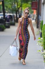 CANDICE SWANEPOEL Out and About in New York