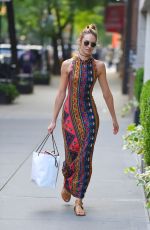 CANDICE SWANEPOEL Out and About in New York