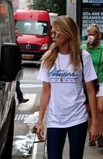 CARA DELEVINGNE Heading to a Metting in New York