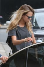 CARA DELEVINGNE Leaves Her Home in London
