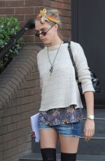 CARA DELEVINGNE Leaves Storm Agency in London